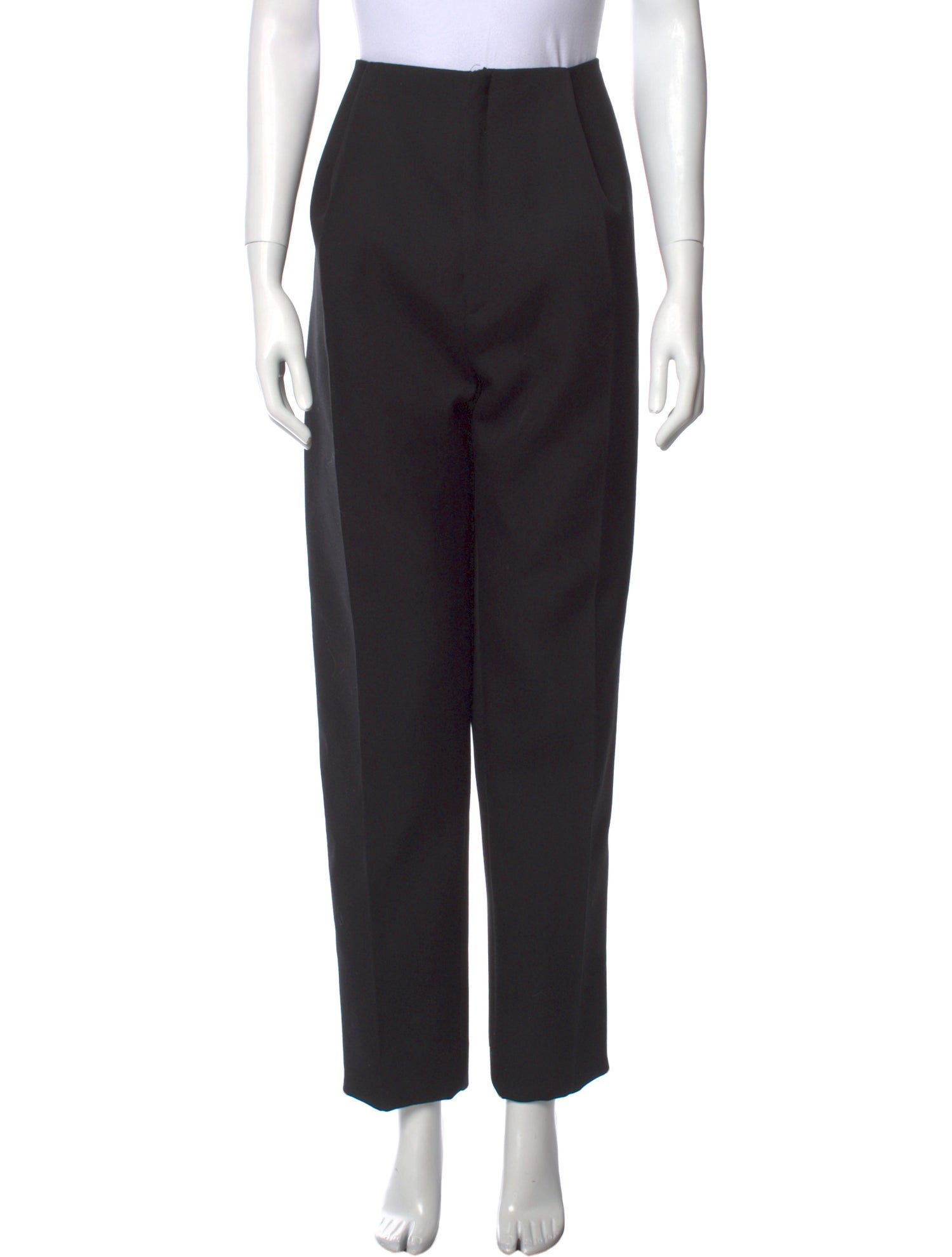 Bottega Veneta Wool Straight Leg Pants